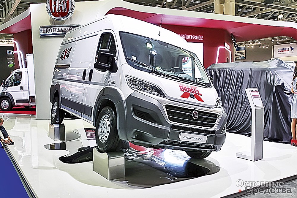 Fiat Ducato 4x4 производства Automobiles Dangel