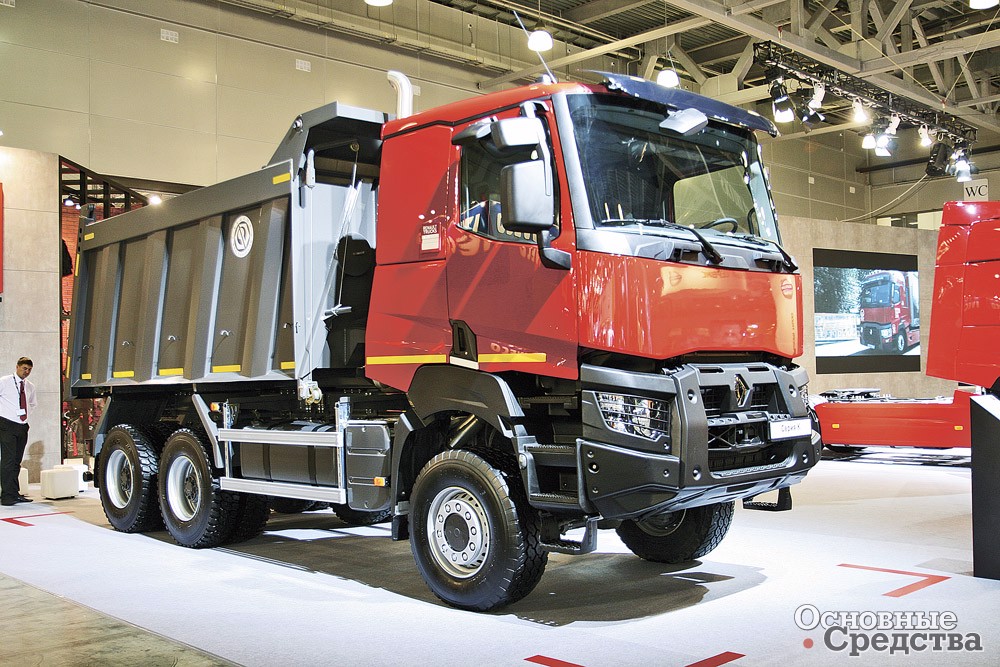 Самосвал Renault K 430 6х6 с кузовом «Бецема»