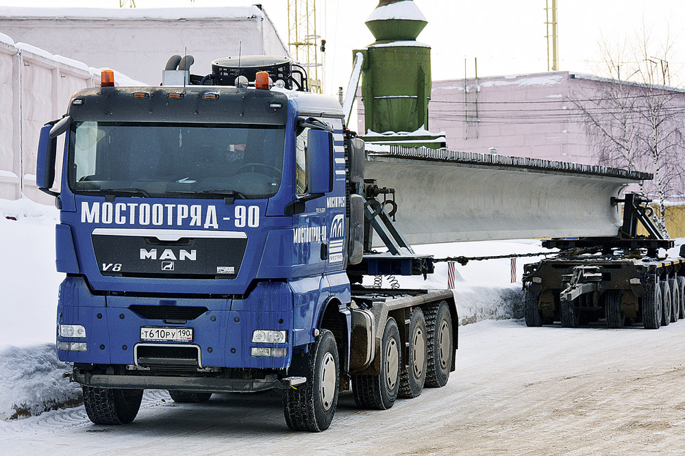 Модуль Goldhofer THP/ET 4 c опорно-поворотным устройством Goldhofer