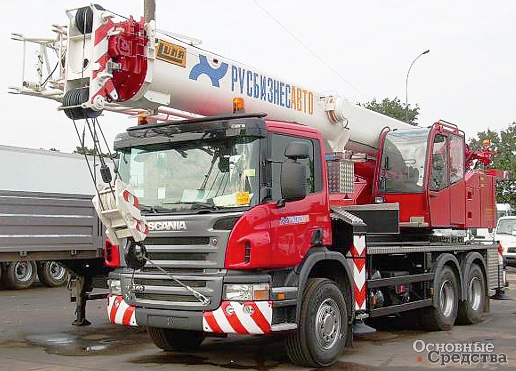 LUNA от «Русбизнесавто» на 3-осном шасси Scania P340