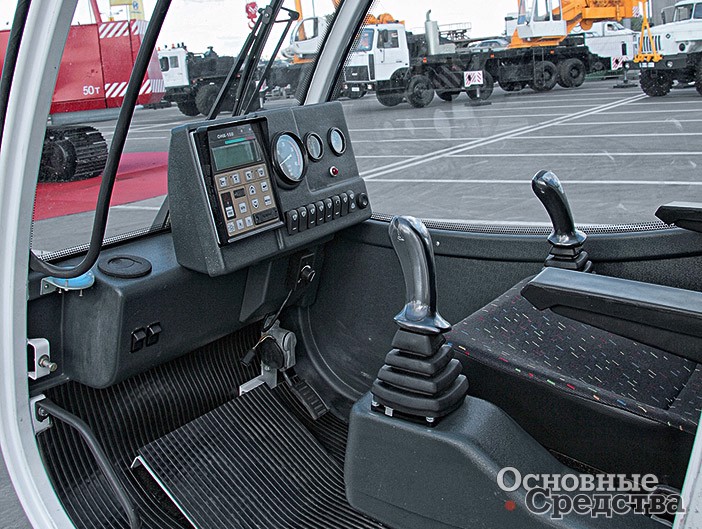 Прибор безопасности ОНК-160 в «ивановской» унифицированной кабине