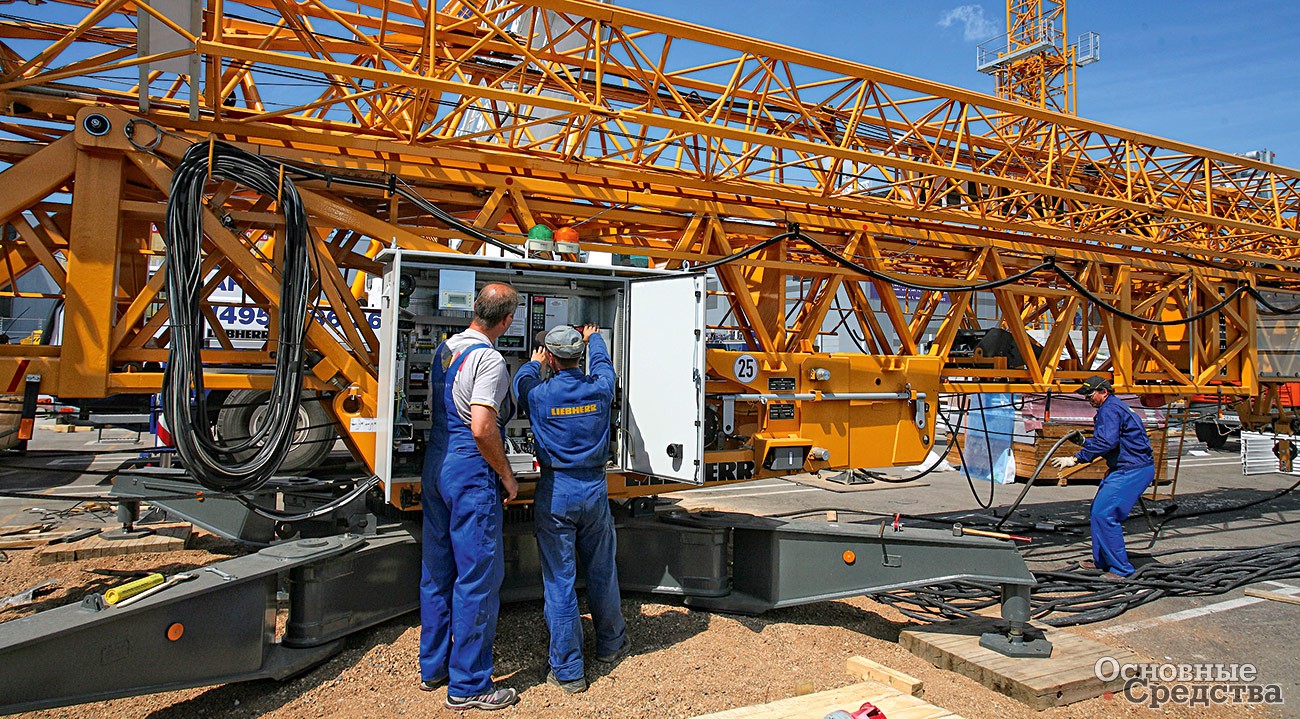 ТО крана Liebherr