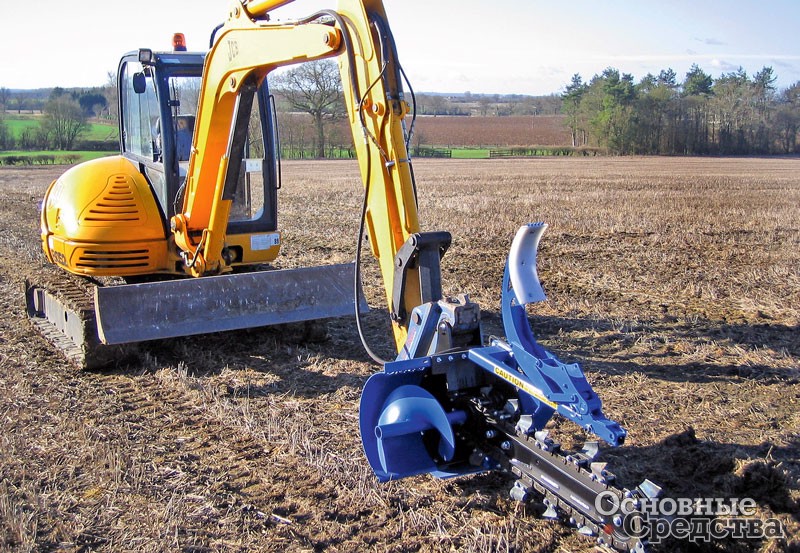 Серия траншеекопателей  Auger-Torque Mini-Trencher (MT) 600 позволяет заглубляться в грунт  на 0,3–0,6 м и монтироваться  на машины массой до 4,5 т