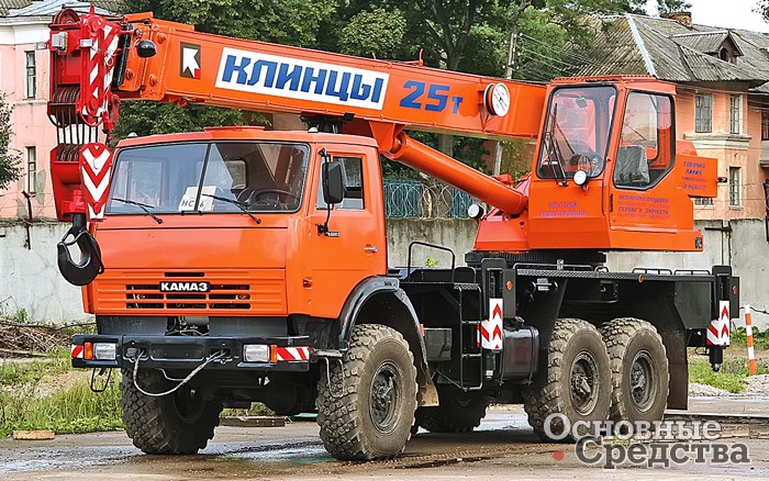 КС-55713-5К «Клинцы» г/п 25 т на шасси КамАЗ-43118