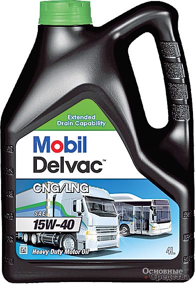 Mobil Delvac CNG/LNG 15W-40