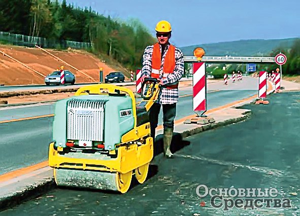 Вибрационный мини-каток Ammann AR65 массой 720 кг