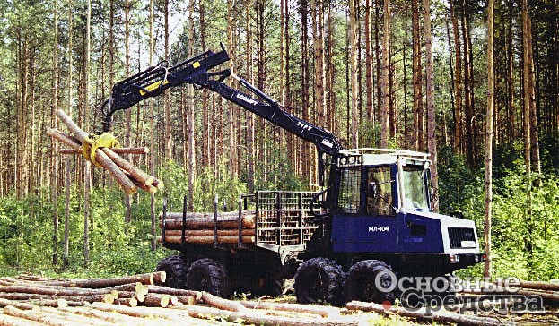 Сортиментовоз МЛ-104 (Арзамасский машзавод)