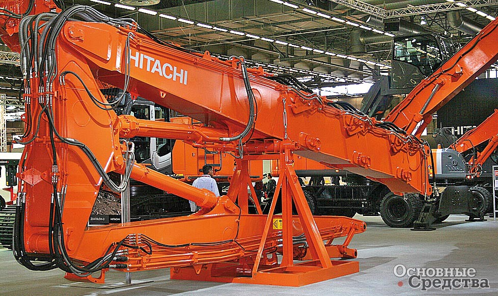 Сверхдлинное рабочее оборудование Hitachi ZX470LCH-3