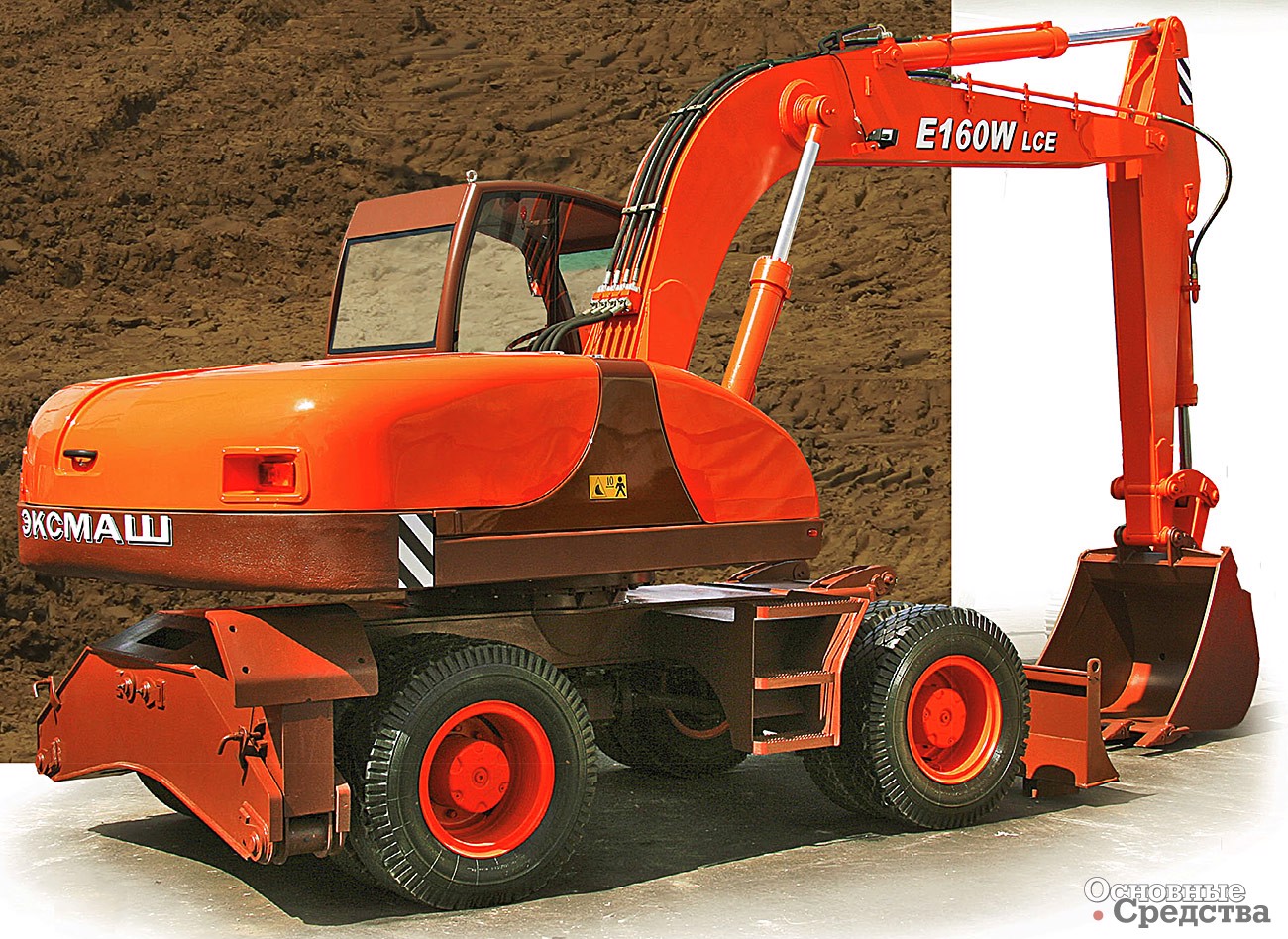 Тверской экскаватор Е160W LCE
