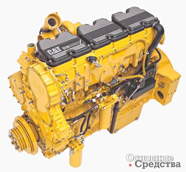 Двигатели Caterpillar с технологией ACERT для землеройной и дорожно-строительной техники