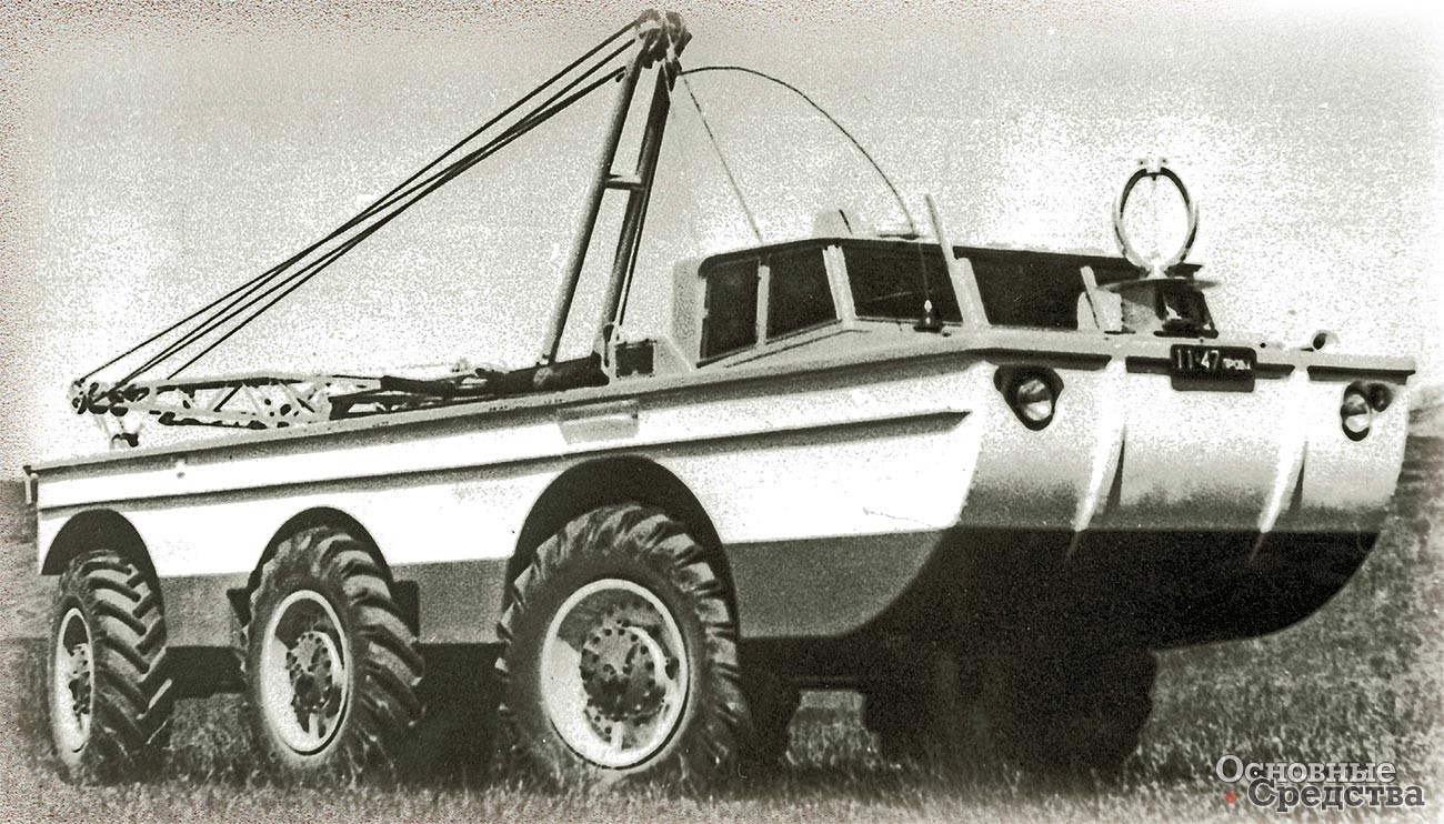 Опытный образец поисково-эвакуационной установки ПЭУ-1 построили летом 1966 г.