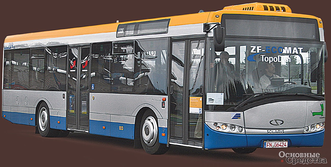Автобус Solaris Urbino c АКП Ecomat 4