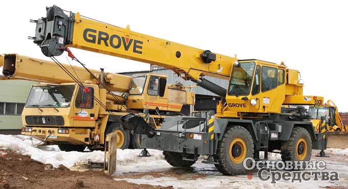 Grove RT530E г/п 30 т