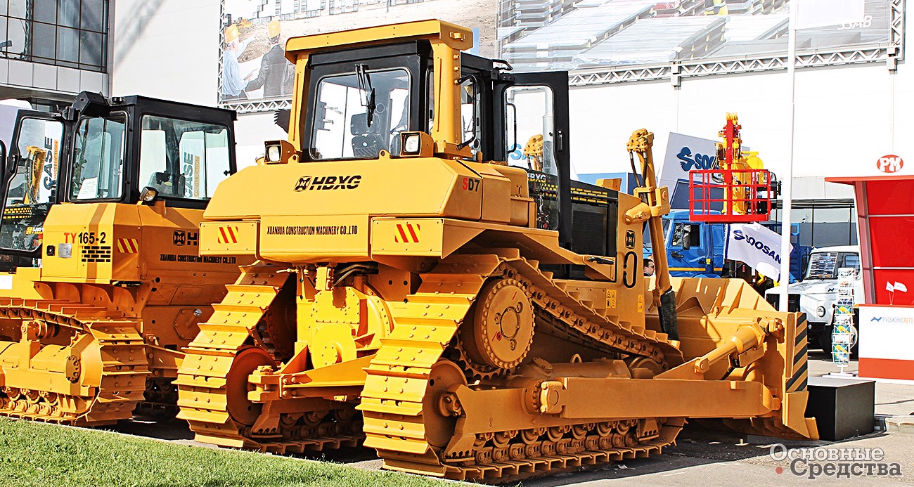 Бульдозер Shehwa (HBXG) SD7 эксплуатационной массой 23,8 т (без рыхлителя)