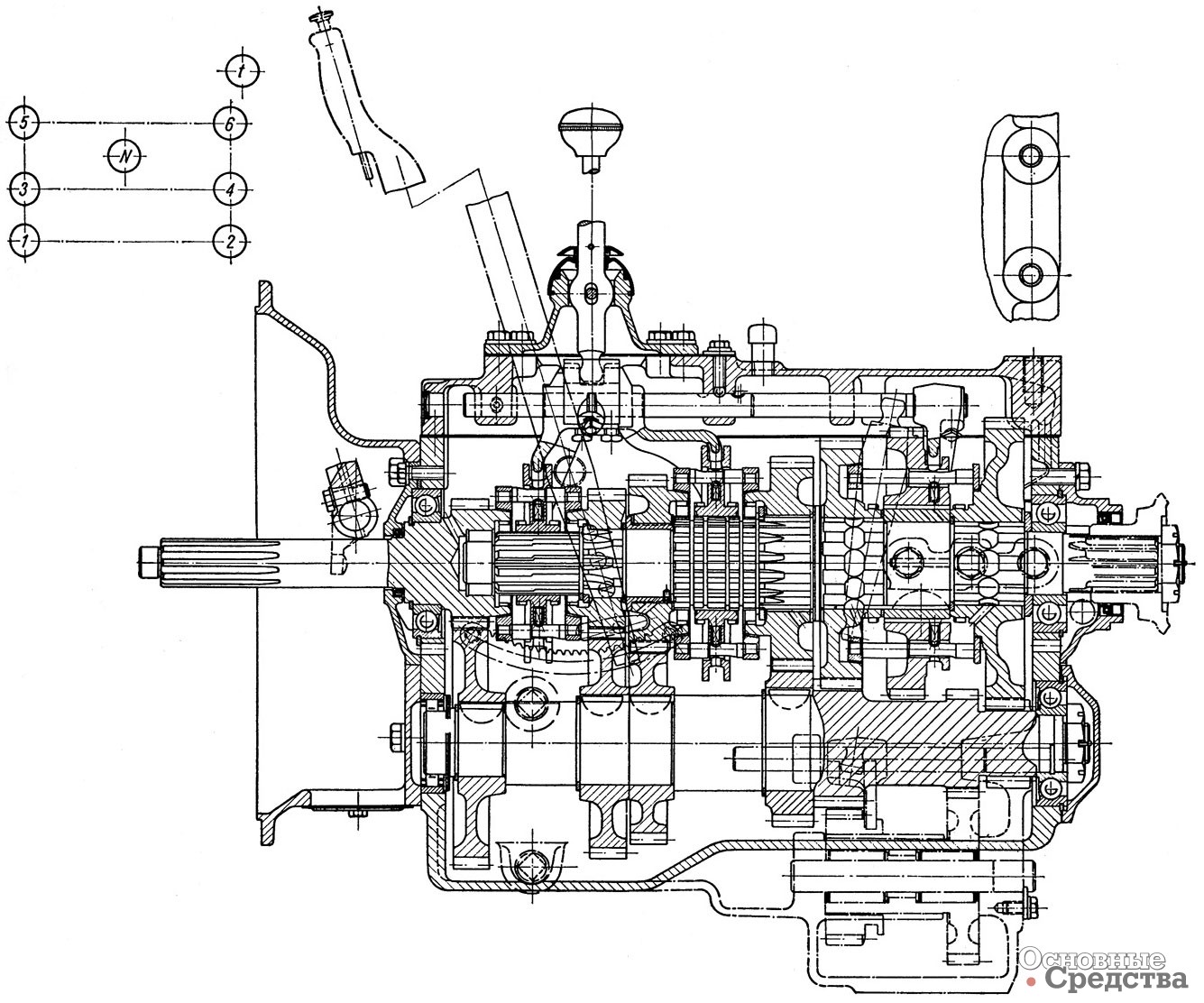 схема устройства кпп i-shift на volvo