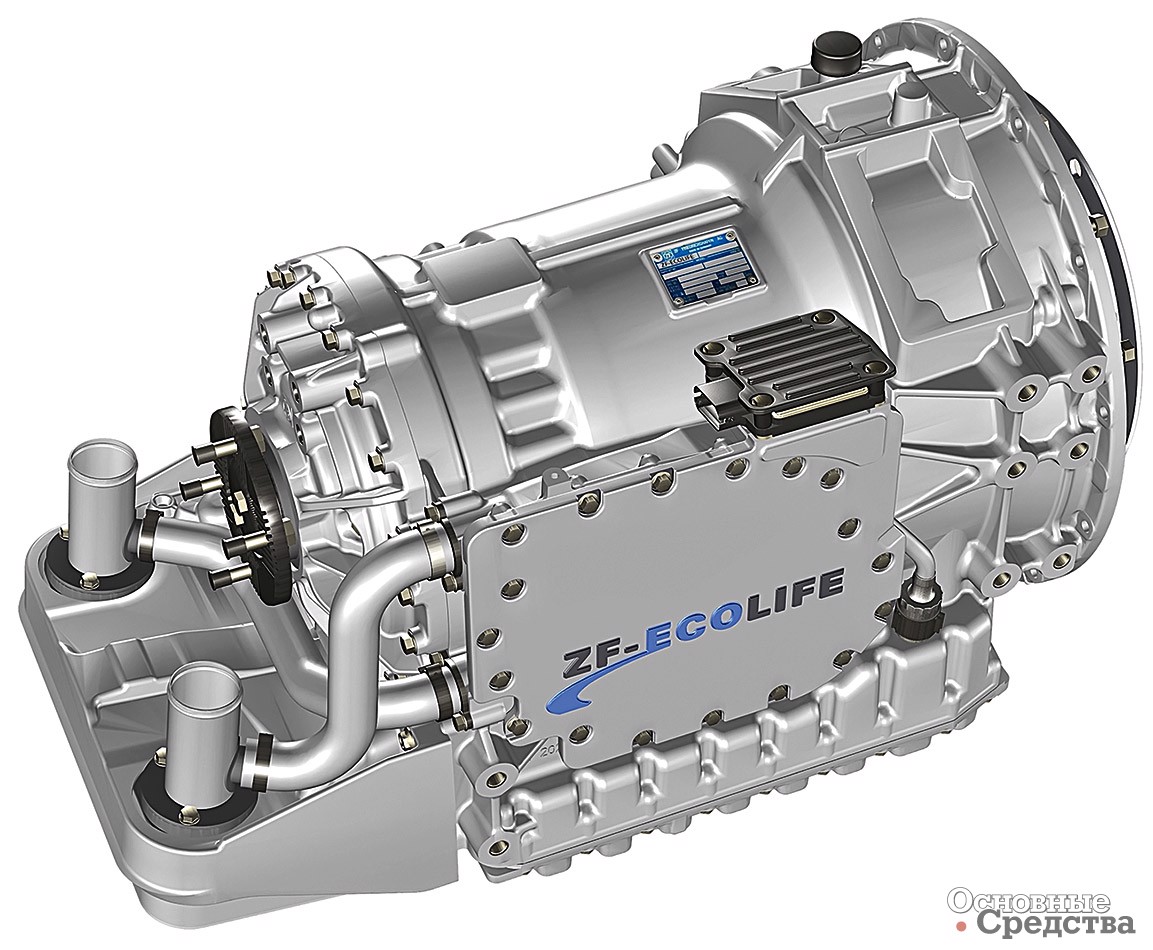 6-ступенчатая АКП ZF Ecolife для автобусов