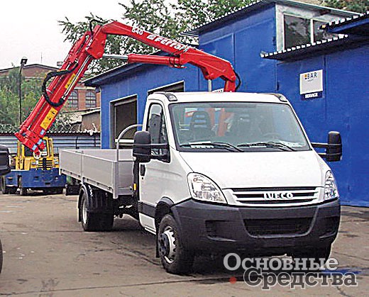 Автомобиль бортовой IVECO DAILY с КМУ Ferrari 540 A2, ООО «АВТОполюс»