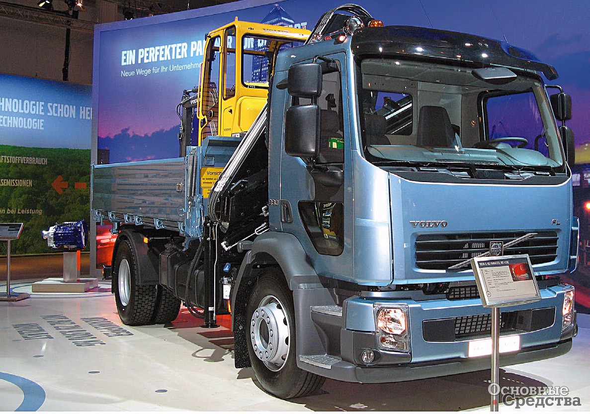 Автомобиль Volvo FL 4x2 с новой АКП I-Sync для перевозок в городе и пригороде