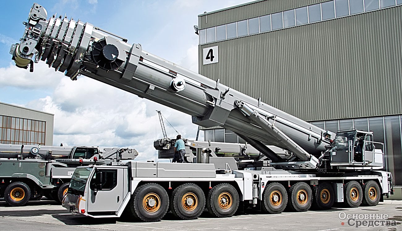 500-тонный кран Liebherr