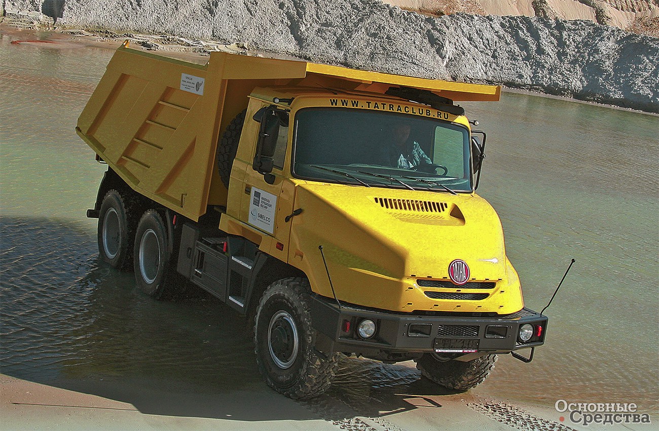 Самосвал Tatra Jamal Т 163-390 SCT 6х6