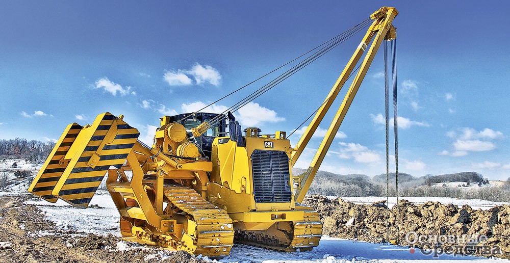 Трубоукладчик Caterpillar PL87 г/п 97 т