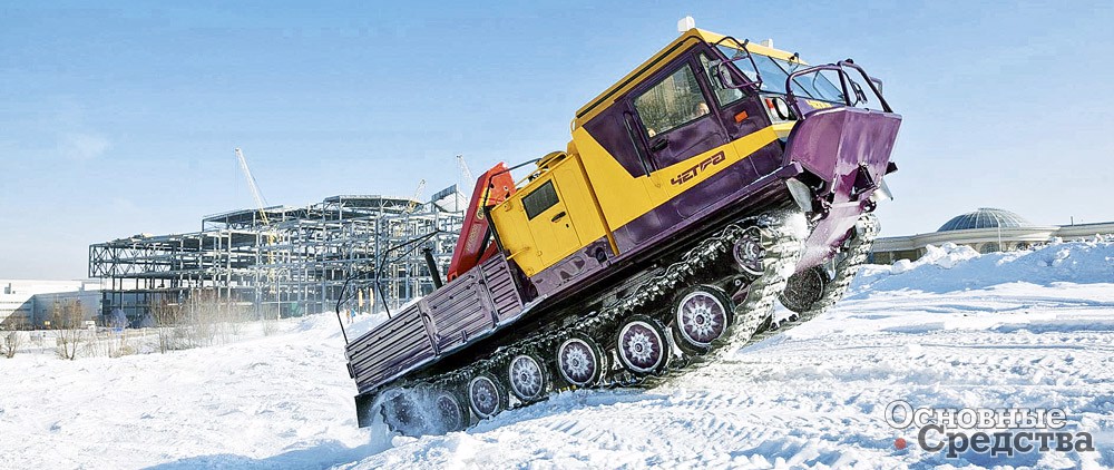 ЧЕТРА TM-140 с КМУ PALFINGER