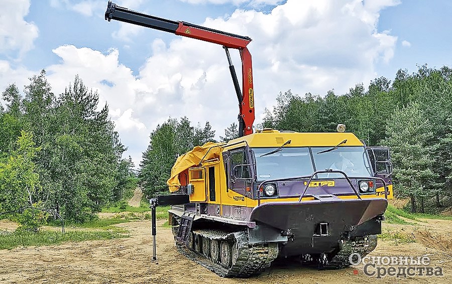 ЧЕТРА TM-140 с КМУ PALFINGER