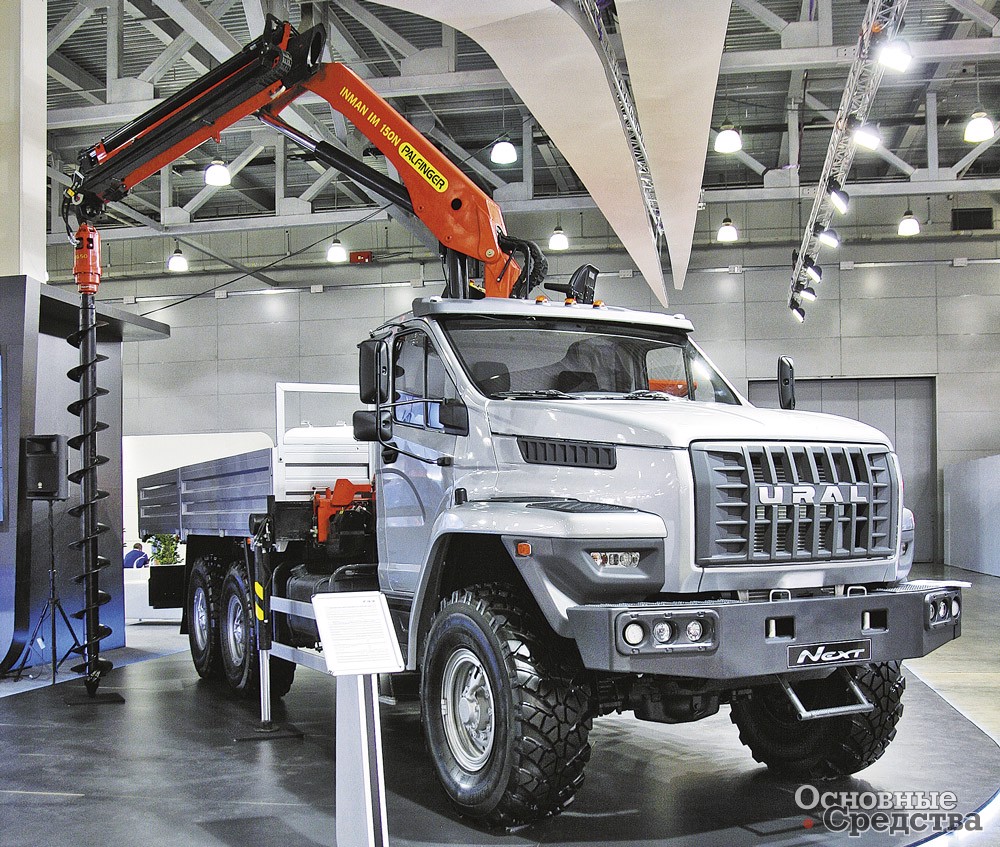 КМУ PALFINGER INMAN IМ 150N на шасси «Урал-NEXT»