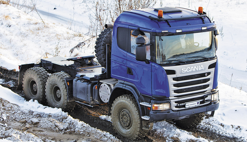 Тяжелый тягач G480 CA 6x6