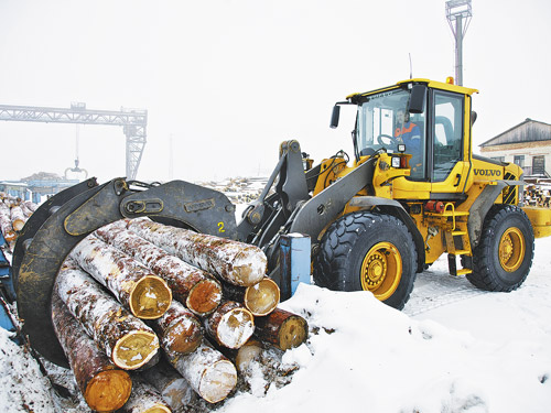 Техника Volvo CE в условиях Крайнего Севера