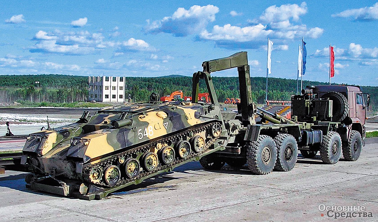 «Мультилифт» для армии на шасси КамАЗ-6560