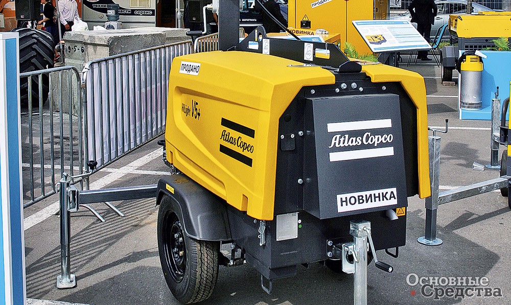 Осветительная мачта Atlas Copco HiLight V5+