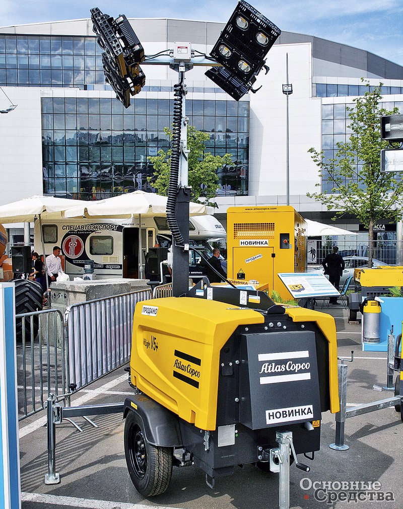 Осветительная мачта Atlas Copco HiLight V5+