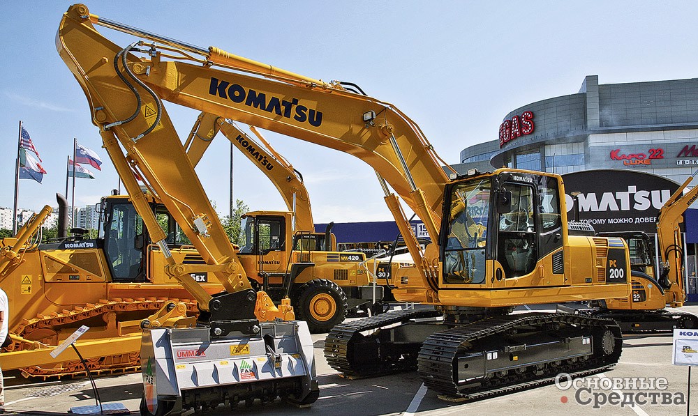 Экскаватор Komatsu PC200-8M0 российской сборки