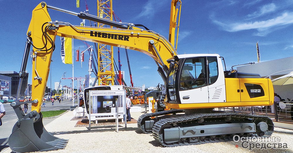 Гусеничный экскаватор Liebherr R 922