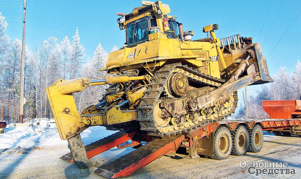 Полуприцеп Goldhofer STU 3 в арктическом исполнении (до –50 °С)