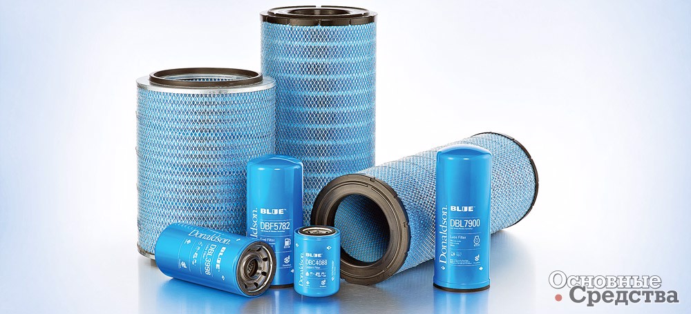 Фильтры линейки Donaldson Blue: воздушные, масляные, топливные и для охлаждающей жидкости