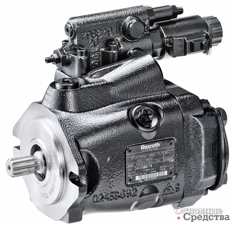 Аксиально-поршневой насос Bosch Rexroth A10VNO в сборе