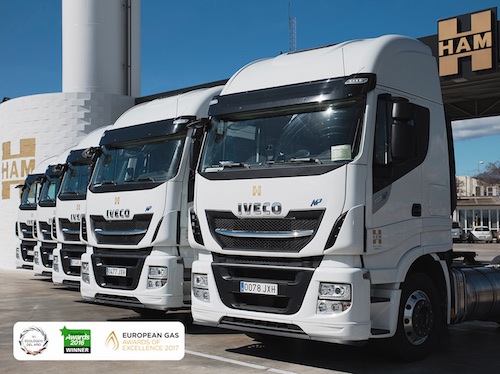 IVECO получает награду «NGV Global Industry Champion» за вклад в разработку газовых транспортных средств