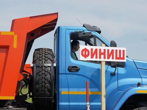 Автозавод «Урал» предоставил самосвалы «Урал NEXT» для конкурса мастерства водителей компании «Газпром ПХГ»
