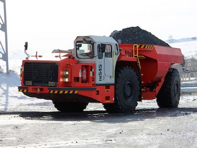 Первый серийный самосвал Sandvik TH545 отгружен предприятию «Сибирь-Полиметаллы»