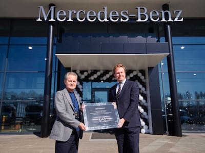 Открыт дилерский центр грузовой техники Mercedes-Benz в Иркутске