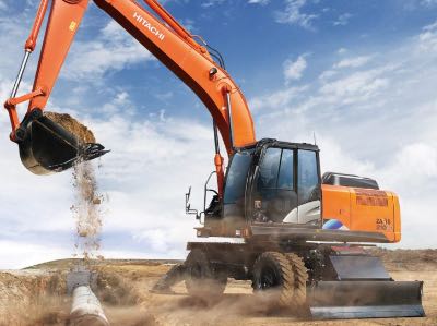 Hitachi запускает новую серию колесных экскаваторов Zaxis-5A