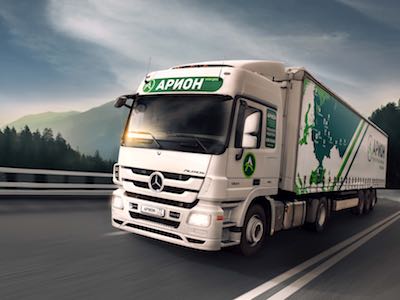 100 тягачей Mercedes-Benz Actros 1841 LS для компании «Арион»