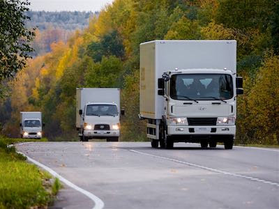 Испытание эффективности коммерческих автомобилей Hyundai