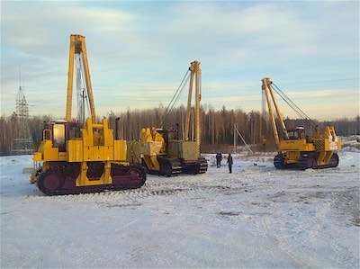 Трубоукладчики ЧЕТРА будут работать на магистральных газопроводах ПАО «Газпром»