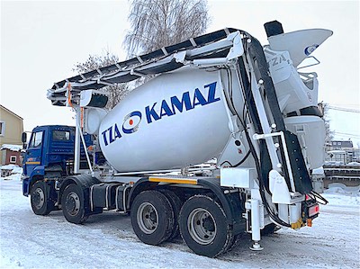 «ТЗА» предлагает автобетоносмеситель с транспортерной лентой К-12