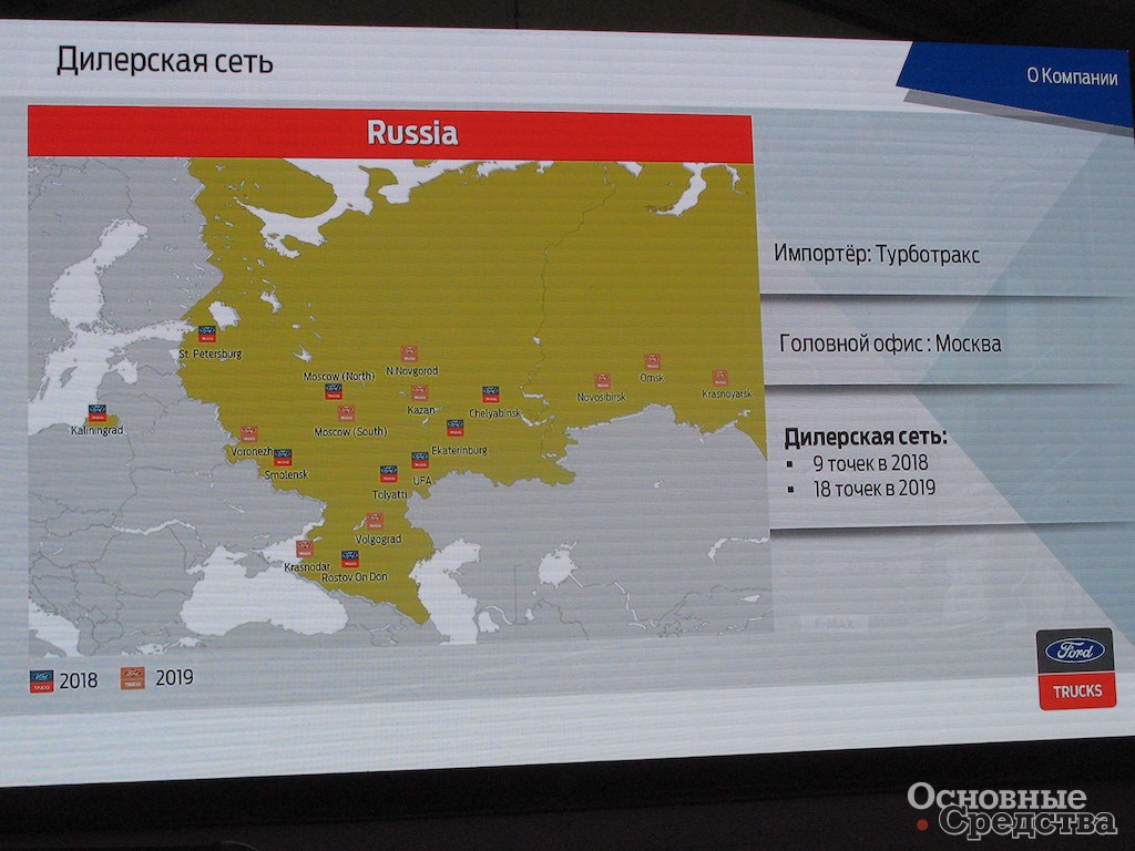 В 2019 г. планируется довести число сервисных центров до 18