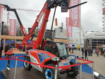 Manitou Group продемонстрировала новинки на выставке Bauma 2019