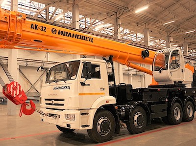 Новые модели автокранов «Ивановец» представят на международной выставке bauma CTT RUSSIA 2019